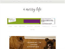 Tablet Screenshot of amerrylife.com